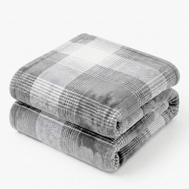 Manta KILT Cinza 130x160cm