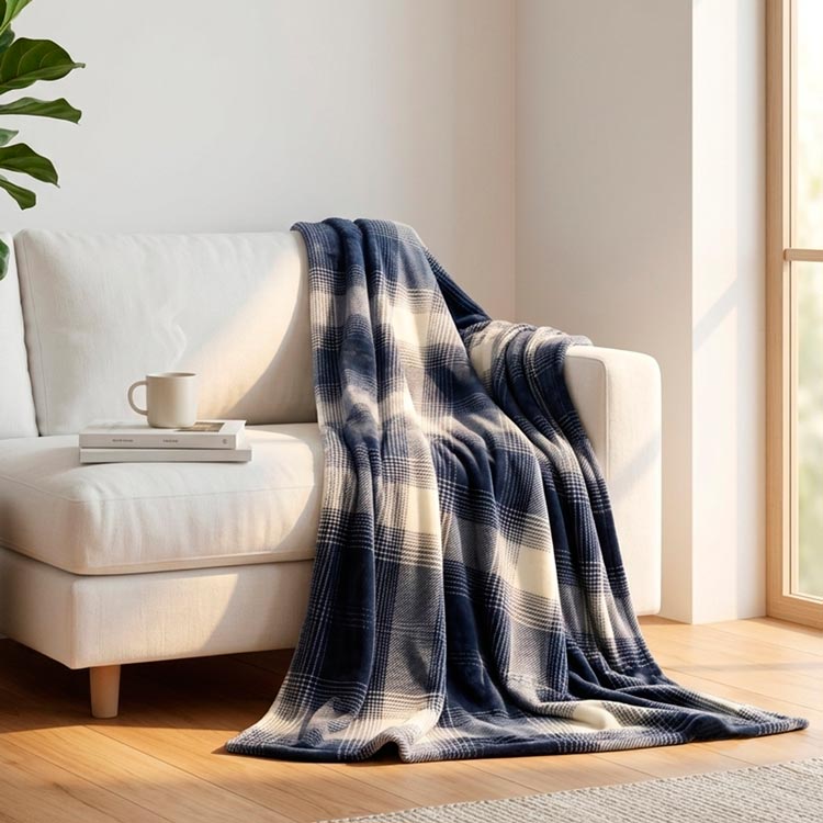 Manta KILT Azul 150x200cm