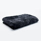 SHAGGY Black Blanket 130x180cm