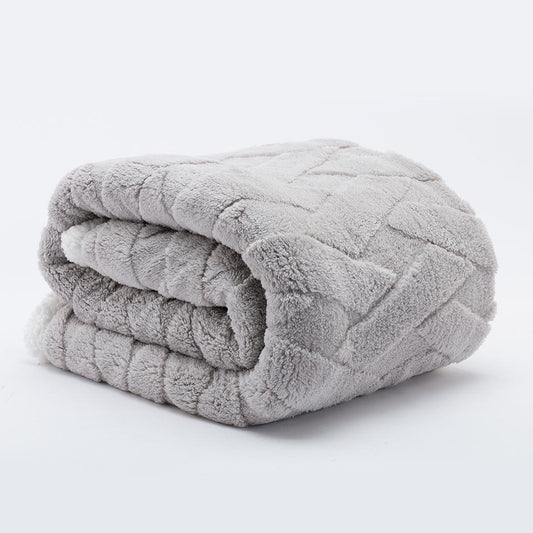 TESSILE Blanket Light Grey 130x160cm