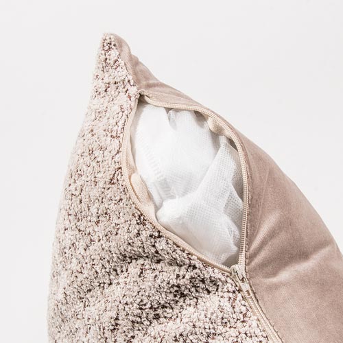 Almofada Decorativa BOUCLÉ Taupe 45x45cm