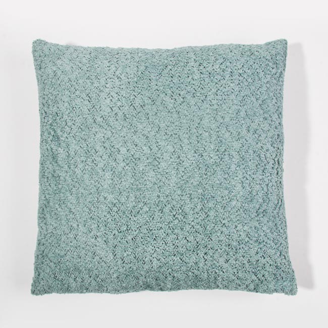 Almofada Decorativa BOUCLÉ Azul 45x45cm