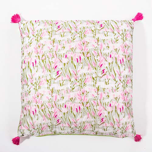 Almofada Decorativa FLORÉA Rosa 43x43cm