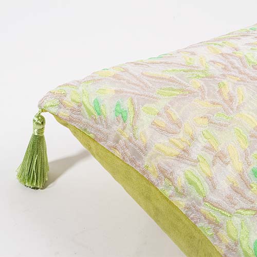 FLORÉA Decorative Cushion Green 43x43cm