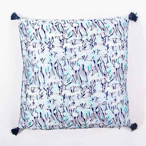 Almofada Decorativa FLORÉA Azul 43x43cm