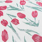 Red Tulip Decorative Pillow 45x45cm