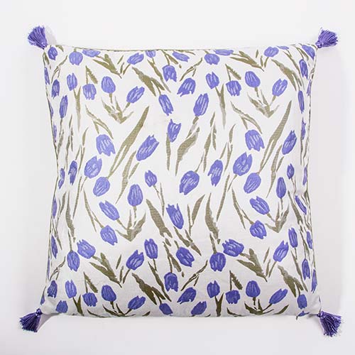 Almofada Decorativa TULIPE Lilás 45x45cm