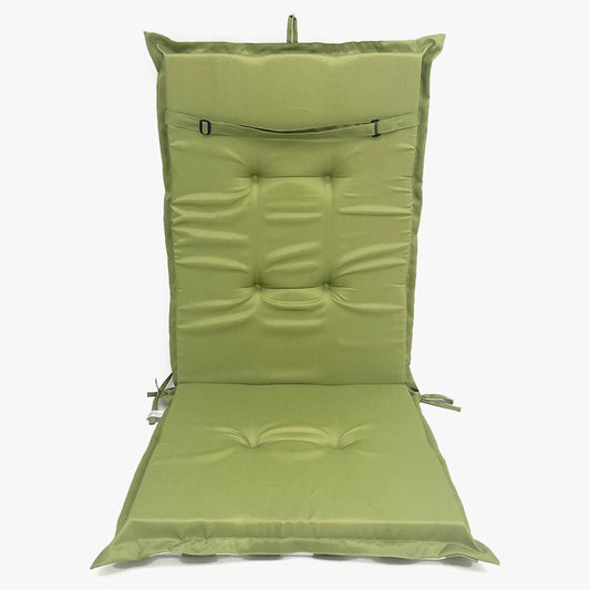 COLE Waterproof Chair Cushion Green 120x6cm