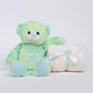 Manta com Peluche GREEN BEAR