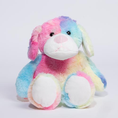 Manta com Peluche RAINBOW DOG