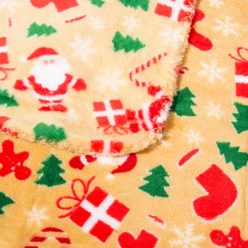 SNOWMAN Blanket Cushion