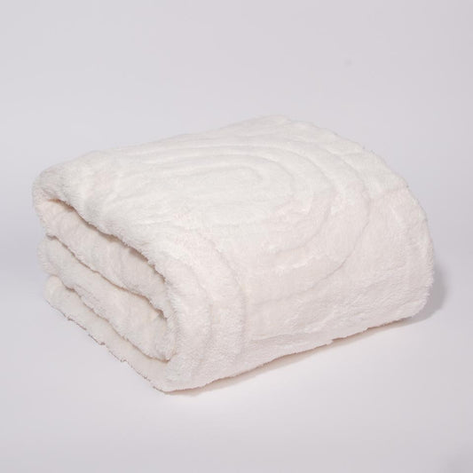 SAMMY Ivory Blanket 150x200cm