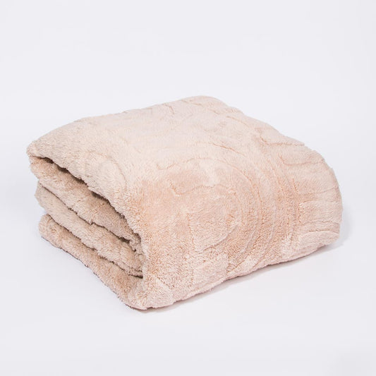 SAMMY Beige Blanket 150x200cm