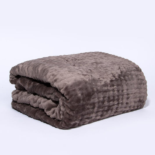 KALI Blanket Dark Brown 150x200cm