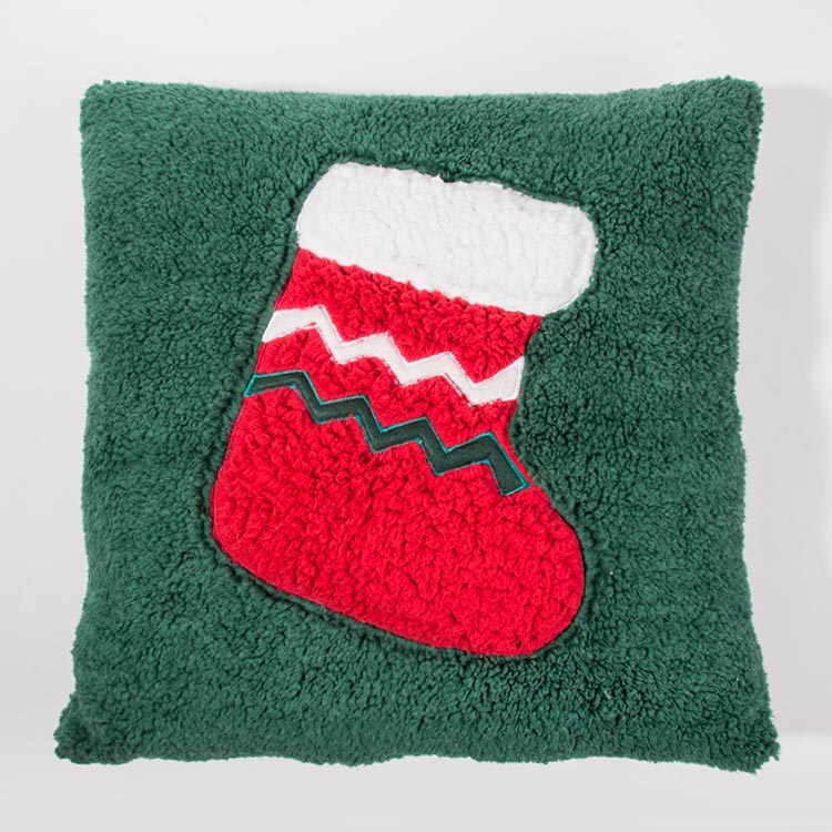 Almofada GREEN STOCKING 45x45cm