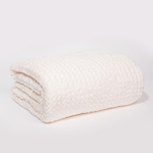 Blanket COZYNEST White 170x130cm