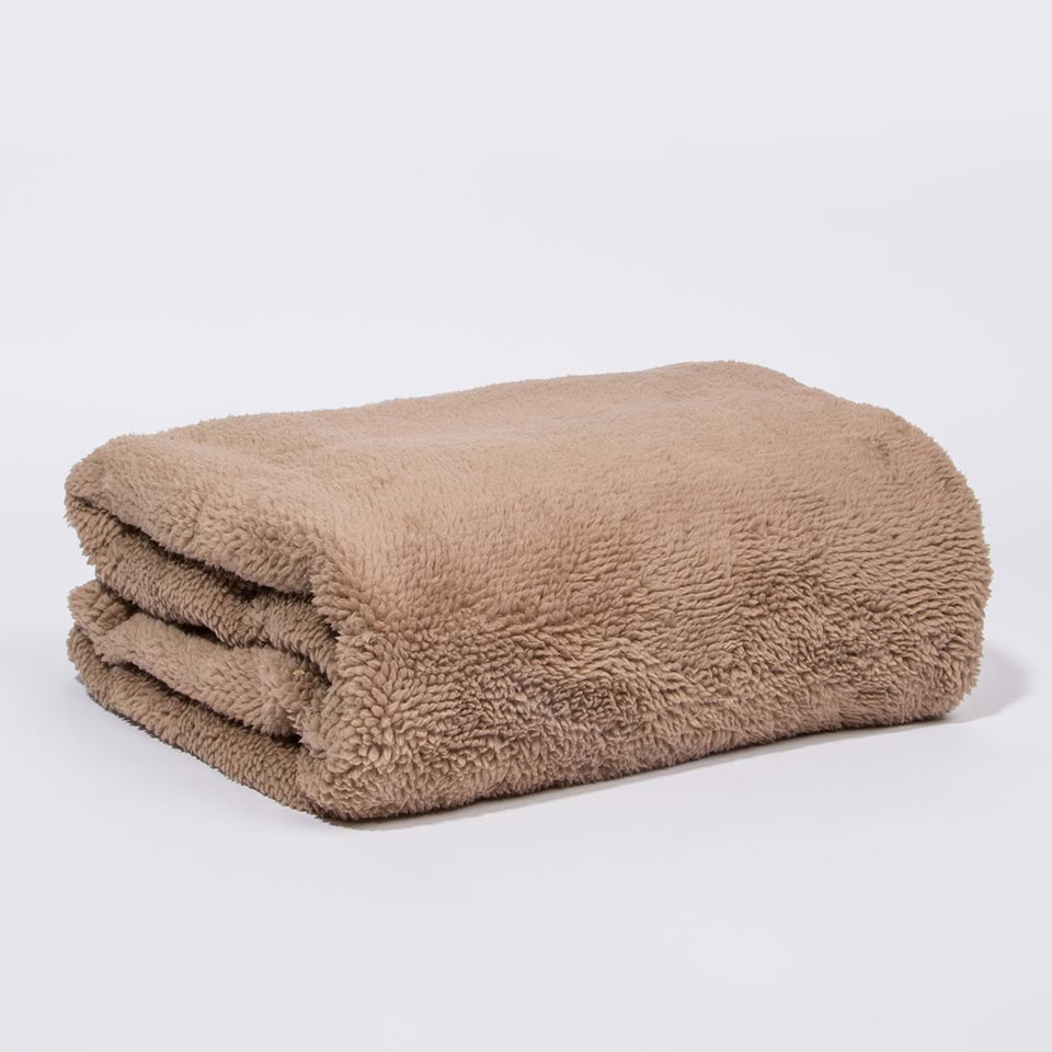 KOBERS Brown Blanket 150x200cm