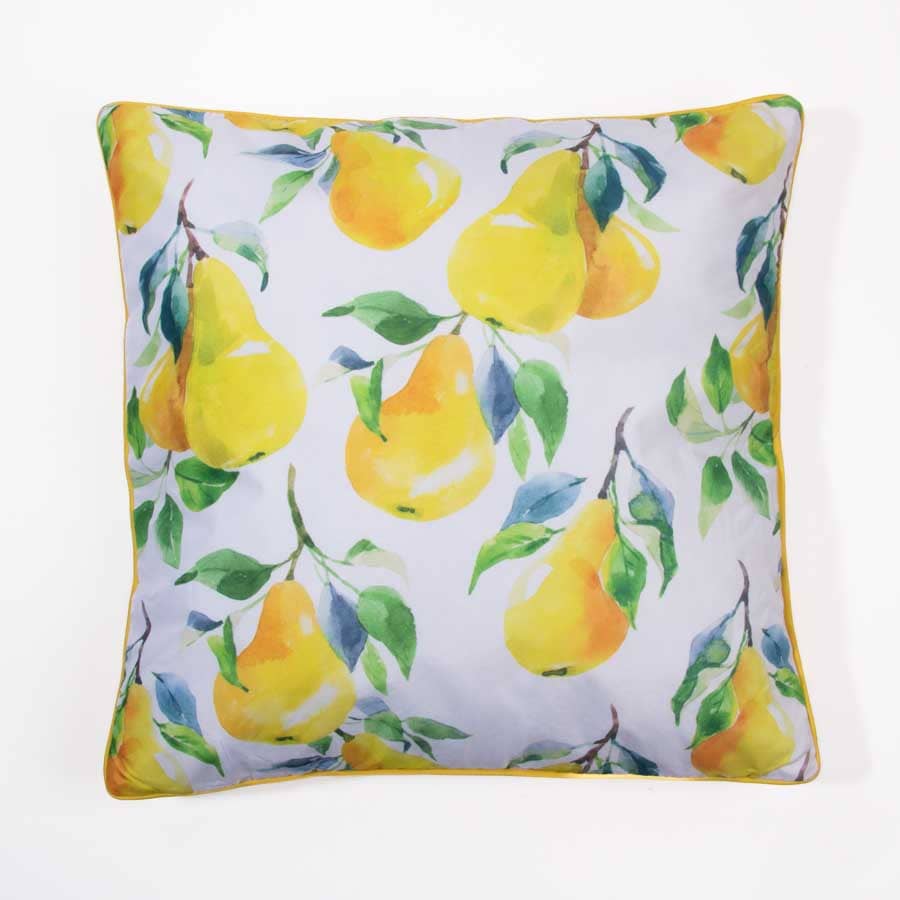 Waterproof Boston Yellow Cushion 45x45cm