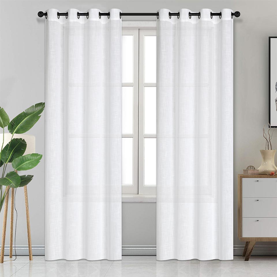 Cortinado GRACE Branco 140x250cm