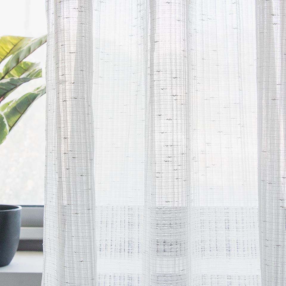 CHLOE White Curtain 140x250cm