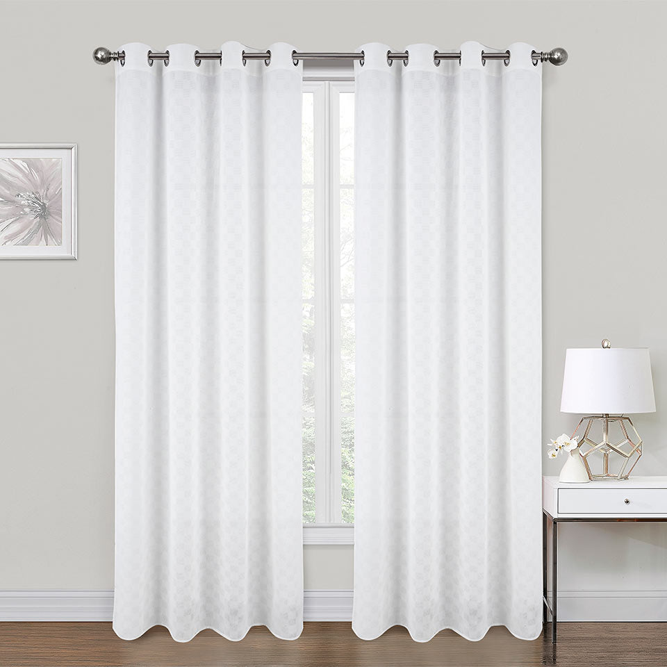 Cortinado NICE Branco 140x250cm