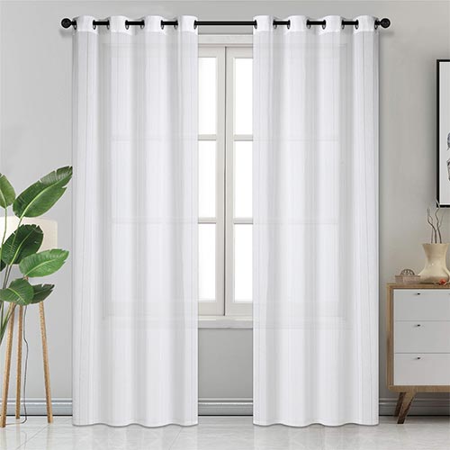 LUZZA White Curtain 140x250cm