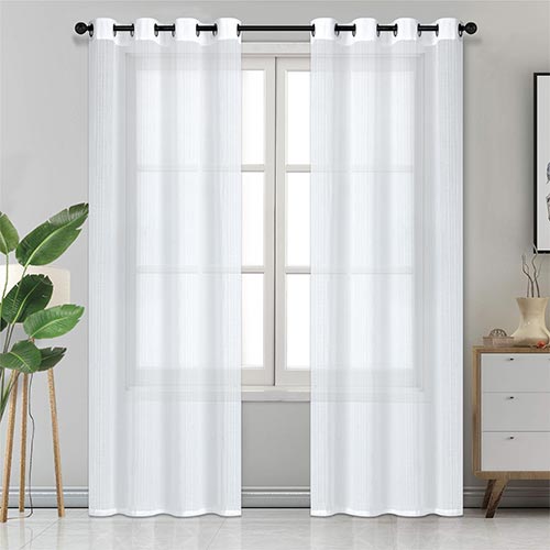 NUVIA Curtain White 140x250cm