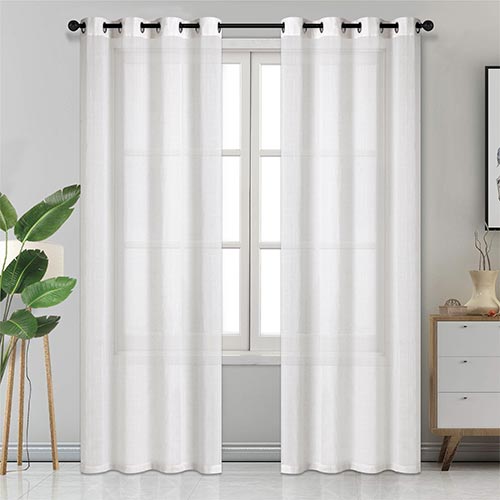 CÉLEA White Curtain 140x250cm
