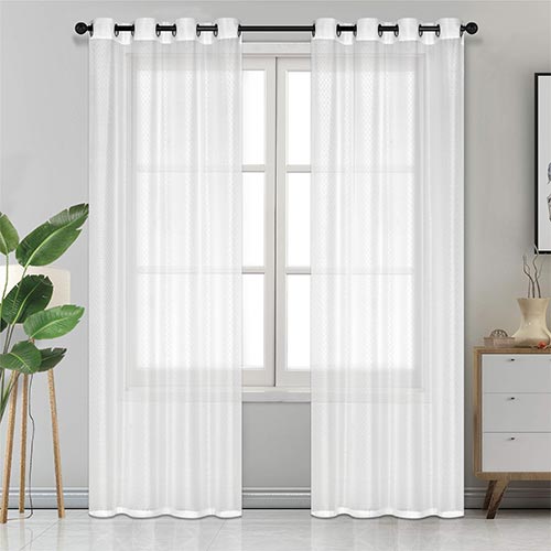 SELIM White Curtain 140x250cm