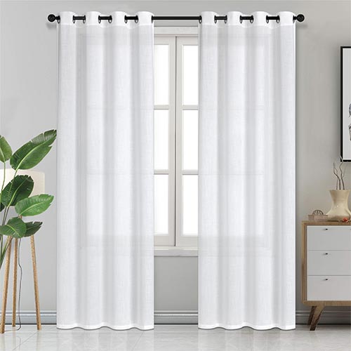 WARM White Curtain 140x250cm