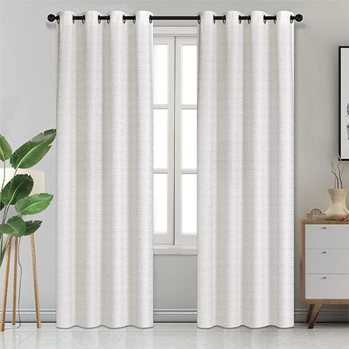 SLATE White Curtain 140x250cm
