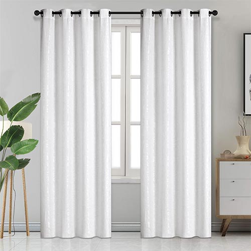 NACRE White Curtain 140x250cm
