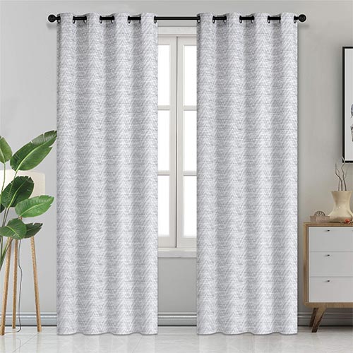 LUNYS Gray Curtain 140x250cm