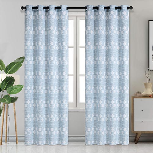GRAPHIS Curtain Blue 140x250cm