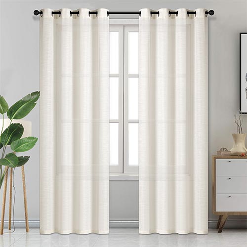 SILVARA Cream Curtain 140x250cm