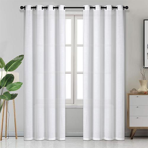 NEBLA White Curtain 140x250cm