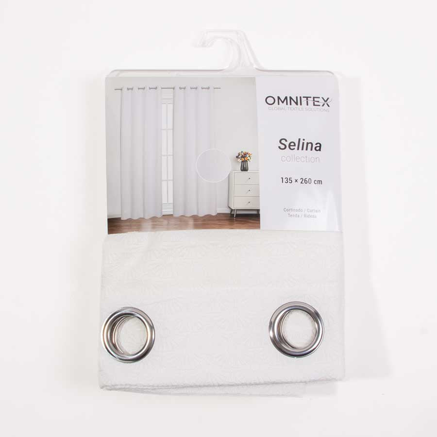 Cortinado LUMERA Branco 135x260cm