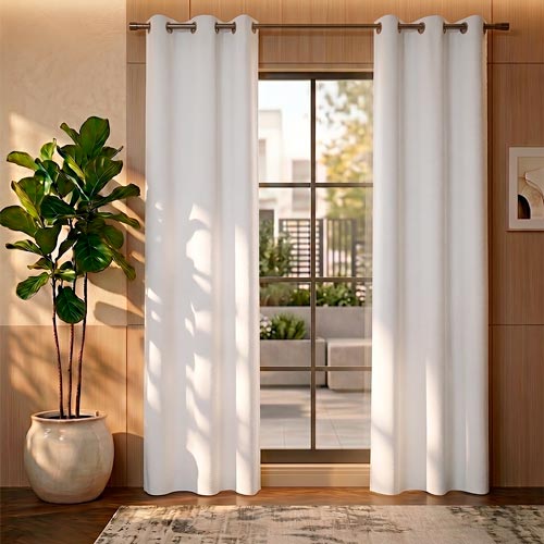 Cortinado AUREN Branco 135x260cm