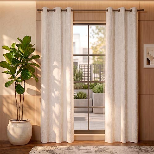Cortinado NIVERA Cru 135x260cm
