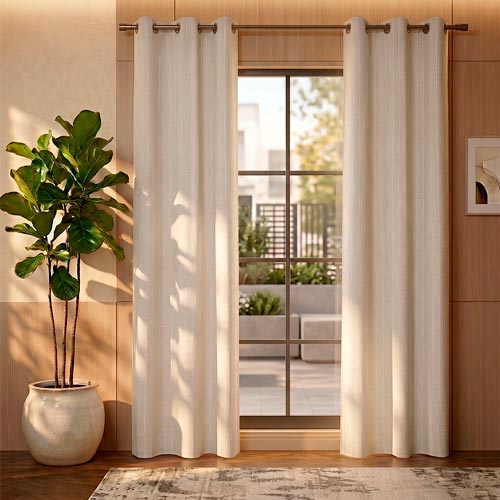 Cortinado SOLENA Branco 135x260cm