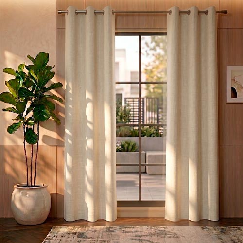Cortinado LUNARA Bege 135x260cm