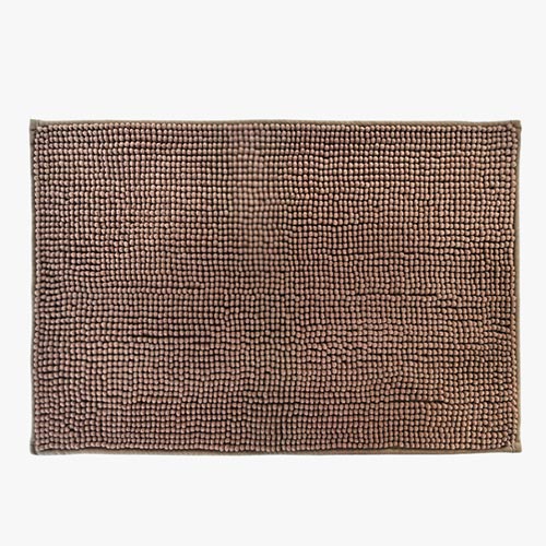 Tapete de Casa de Banho Antiderrapante TAPIS Castanho 40X60cm