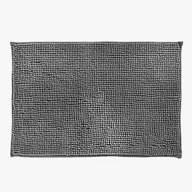Tapete de Casa de Banho Antiderrapante TAPIS Cinza 40X60cm
