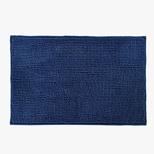 Tapete de Casa de Banho Antiderrapante TAPIS Azul Marinho 40X60cm