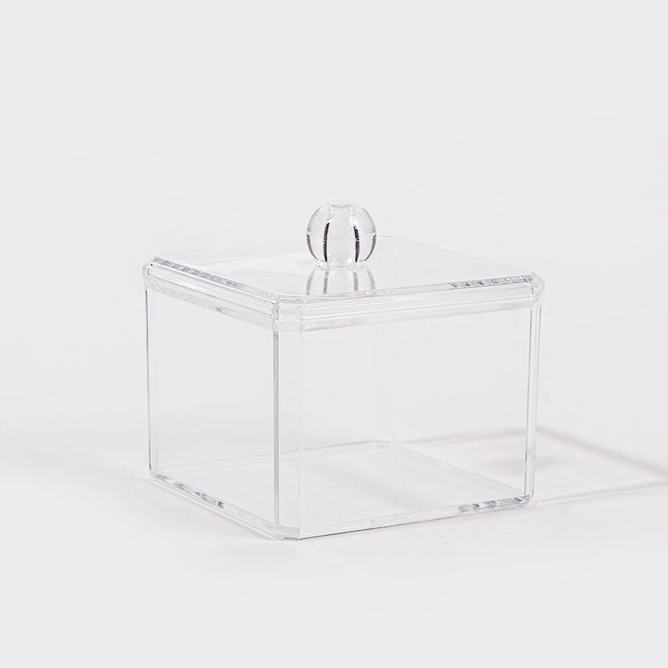 ACRYLIC Cosmetic Organizer 9.5x9.5x10cm