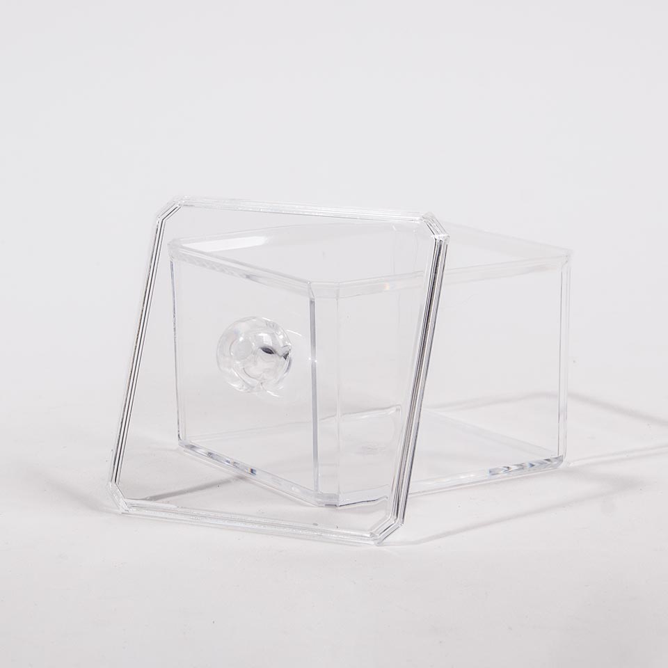 ACRYLIC Cosmetic Organizer 9.5x9.5x10cm