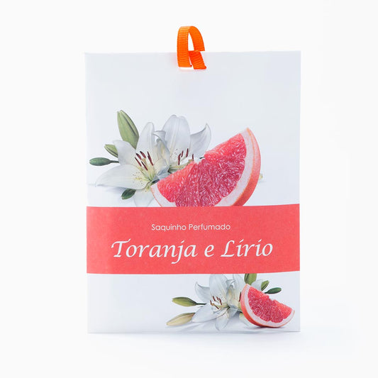 Conjunto de 12 Sacos Aromáticos ESSENCE Toranja e Lírio