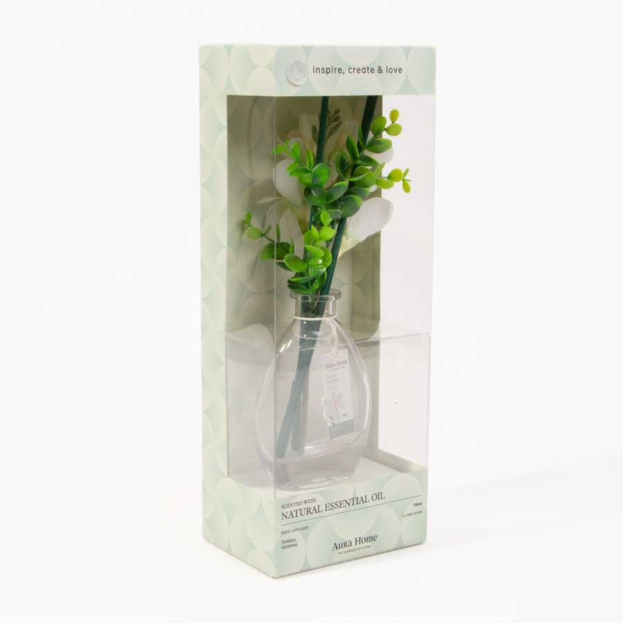 Difusor de Aroma com Flor Decorativa GARDENIA 150ml