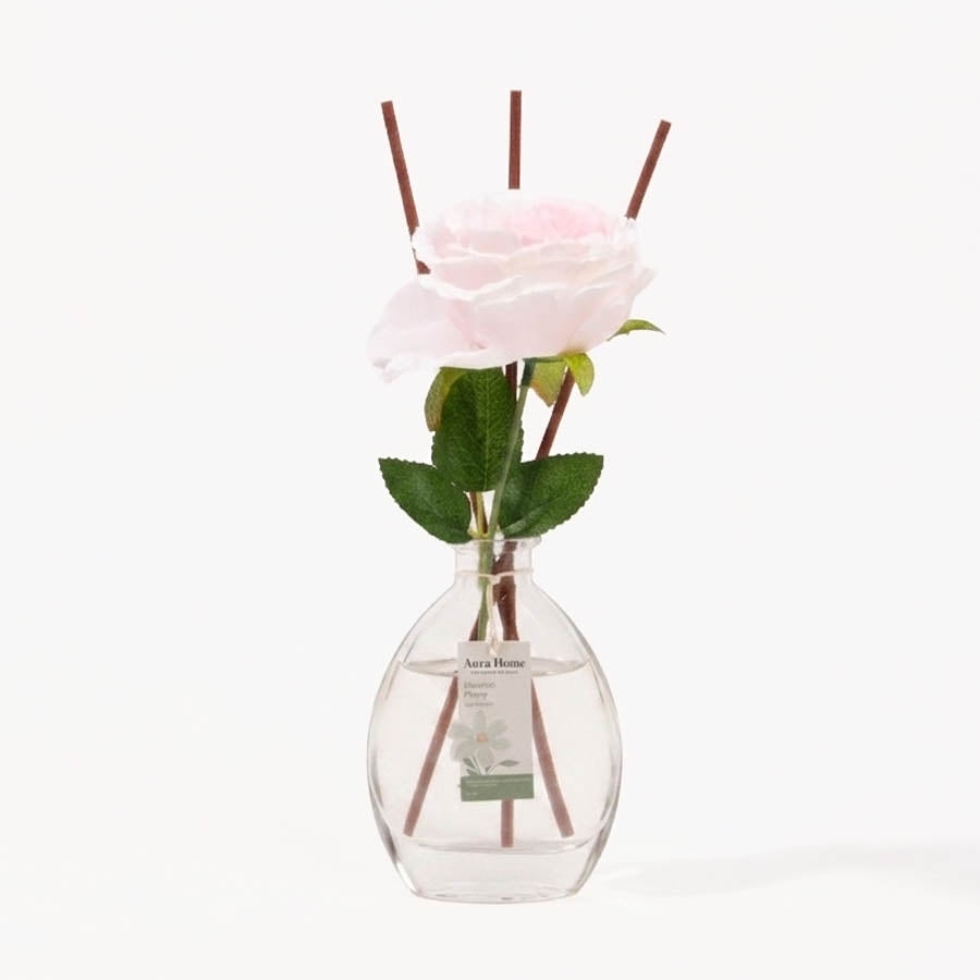 Difusor de Aroma com Flor Decorativa JASMIM e PEÓNIA 150ml