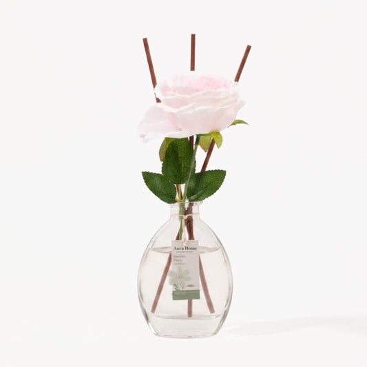 Difusor de Aroma com Flor Decorativa JASMIM e PEÓNIA 150ml